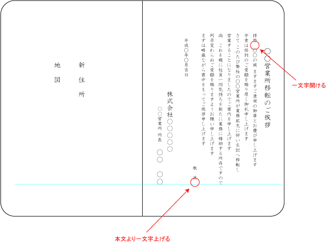 ビジネス挨拶状を作る時の大切な３つのこと